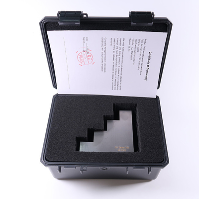 4 step ultrasonic test block0.1inch--4inch 304 stainless steel Calibration Block for Ultrasonic Thickness Gauge