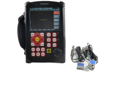 自動表示 正確な欠陥位置 曲げられた表面 修正機能 超音波欠陥検出器