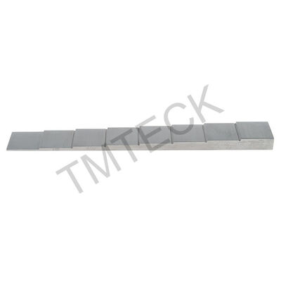超音波探傷用 7075アルミニウム 8ステップ校正ブロック（厚さ1-2-3-4-5-6-7-8mm）